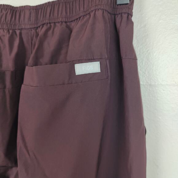 Figs Tansen Jogger Scrub Pants Mens XS Short Dark Fig FREEx Brown Medical - Picture 5 of 10